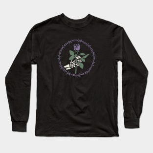 Rose in Wires Long Sleeve T-Shirt